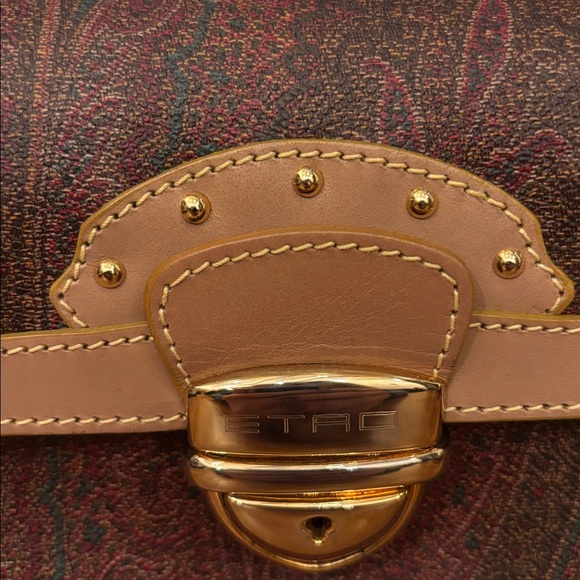 Etro Elegant Brown and Tan Women's Bag - Picture 2 of 12
